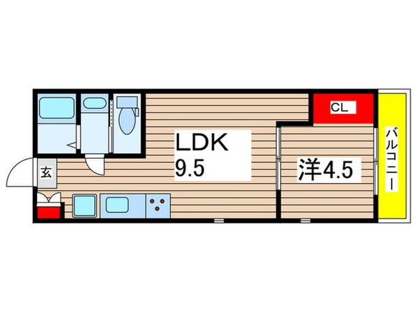 Like星久喜B棟の物件間取画像